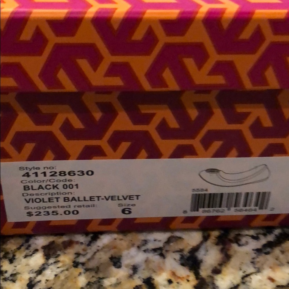 Tory Burch velvet bling flats ! - Picture 3 of 5